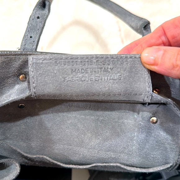 🚨SOLD🚨Balenciaga Papier Plate A6 Mini Suede Tote - Picture 7 of 12